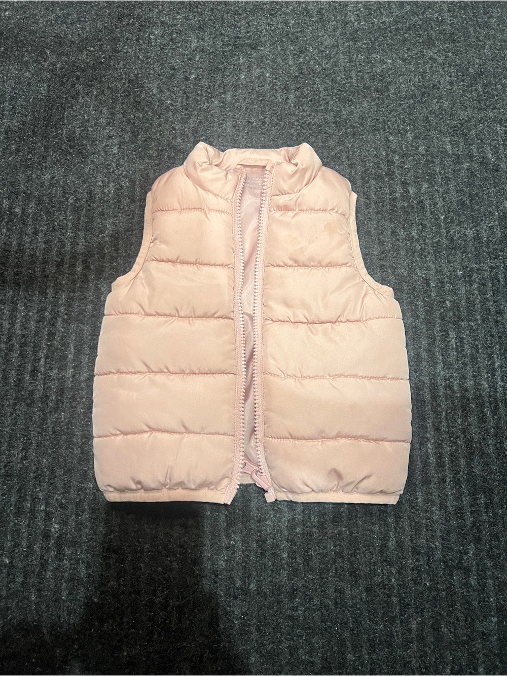 Primark Baby Girls Pink Puffer Vest Sleeveless Jacket 12-18 Months